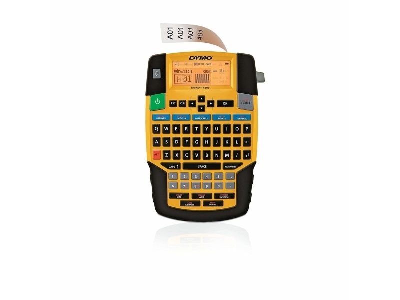 Labelmaskine Dymo Rhino 4200 Proffesionel - Inkl. Tilbehørskit