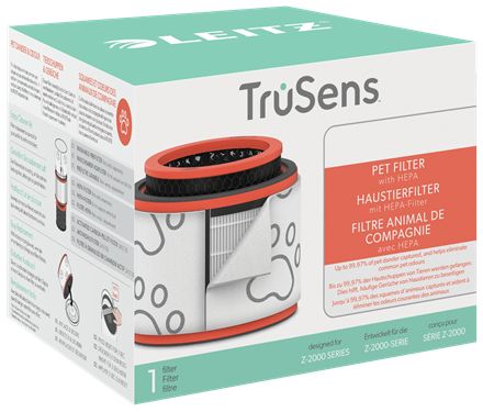 Kæledyrs 3-I-1 Hepa Tromlefilter Til Leitz Trusens Z-2000/Z-2500 Medium Luftrenser