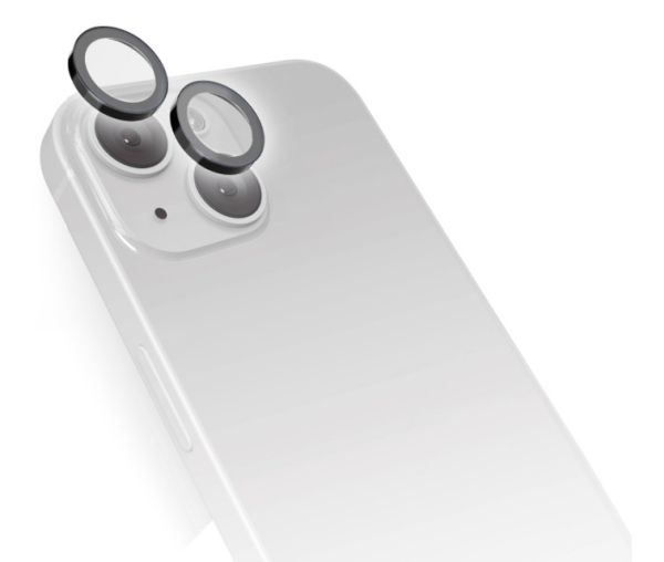 Sbs Tesincamglip15p, Linsebeskytter, Sort, Glas, Silikone, Apple, Iphone 15 Pro/15 Pro Max, 15 G