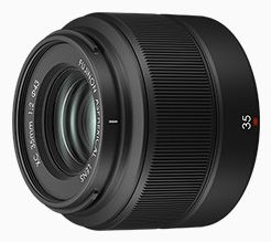 Fujifilm Fujinon Xc35mmf2 Objektiv Für Fujifilm X, Schwarz