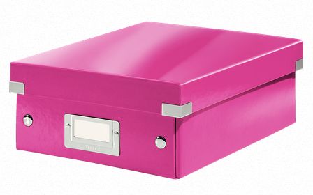 Leitz Click & Store Wow Small - Opbevaringsboks - Pink