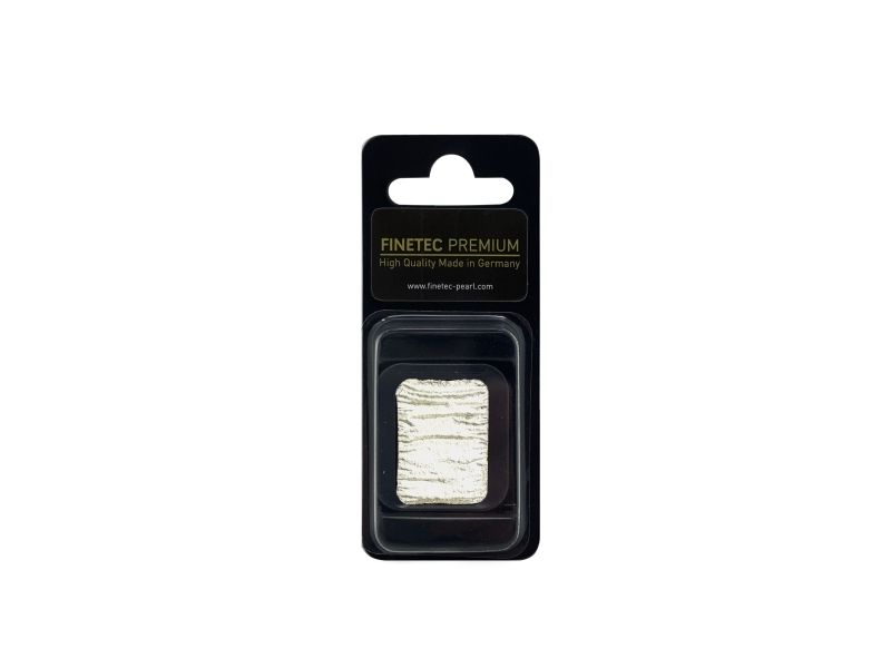 Finetec Premium Metallic Akvarelfarve | Real Silver