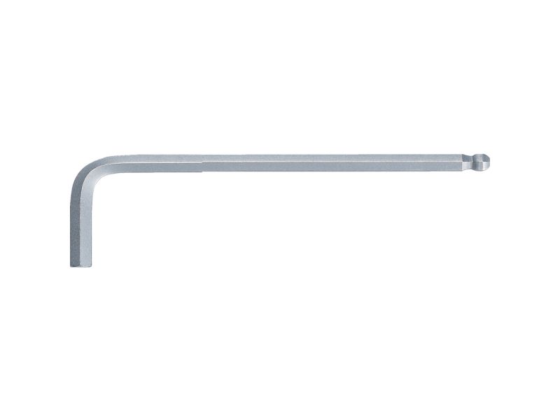 KS Tools 151.2168, L-formet unbrakonøgle, Metric, 1 stk, Krom-vanadium-stål, 8 mm, DIN ISO 2936