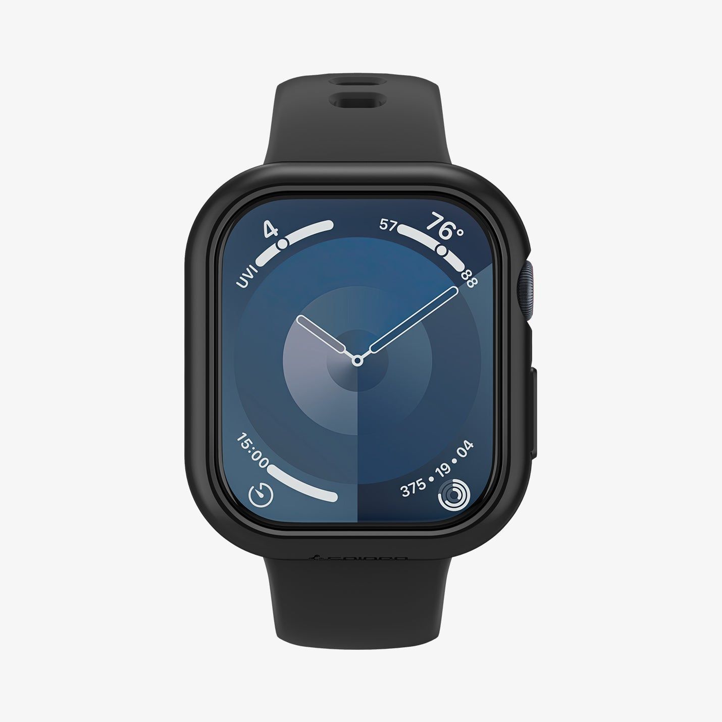 Spigen Thin Fit, Boks, Smartwatch, Sort, Apple, Apple Watch 10 (46Mm), Polykarbonat (Pc)