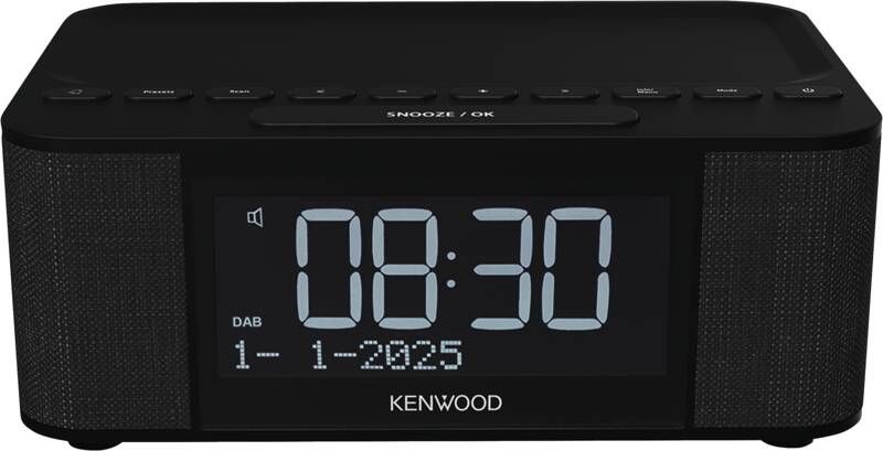 Kenwood Cr-St 55 Dab, Uhr, Dab, Dab+, Fm, Schwarz, Tasten, Radio/Summer, Batterie