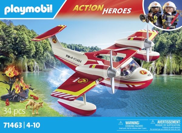 Playmobil Feuerwehrflugzeug Mit Löschfunktion (71463) - Image 5