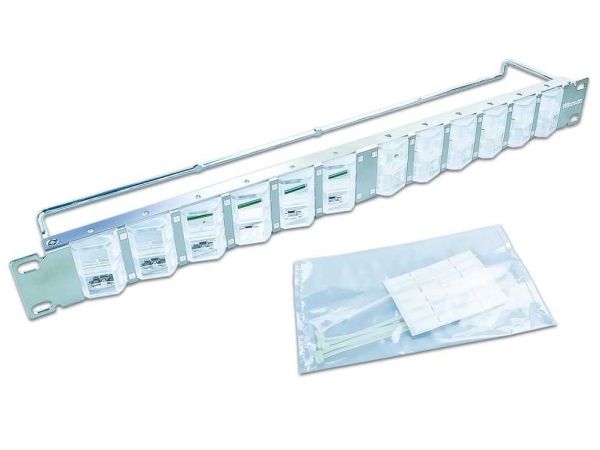 Wirewin Wks Panel 24 Dyn Ang, Metallisch, Metall, Rackeinbau, 19U, Ce