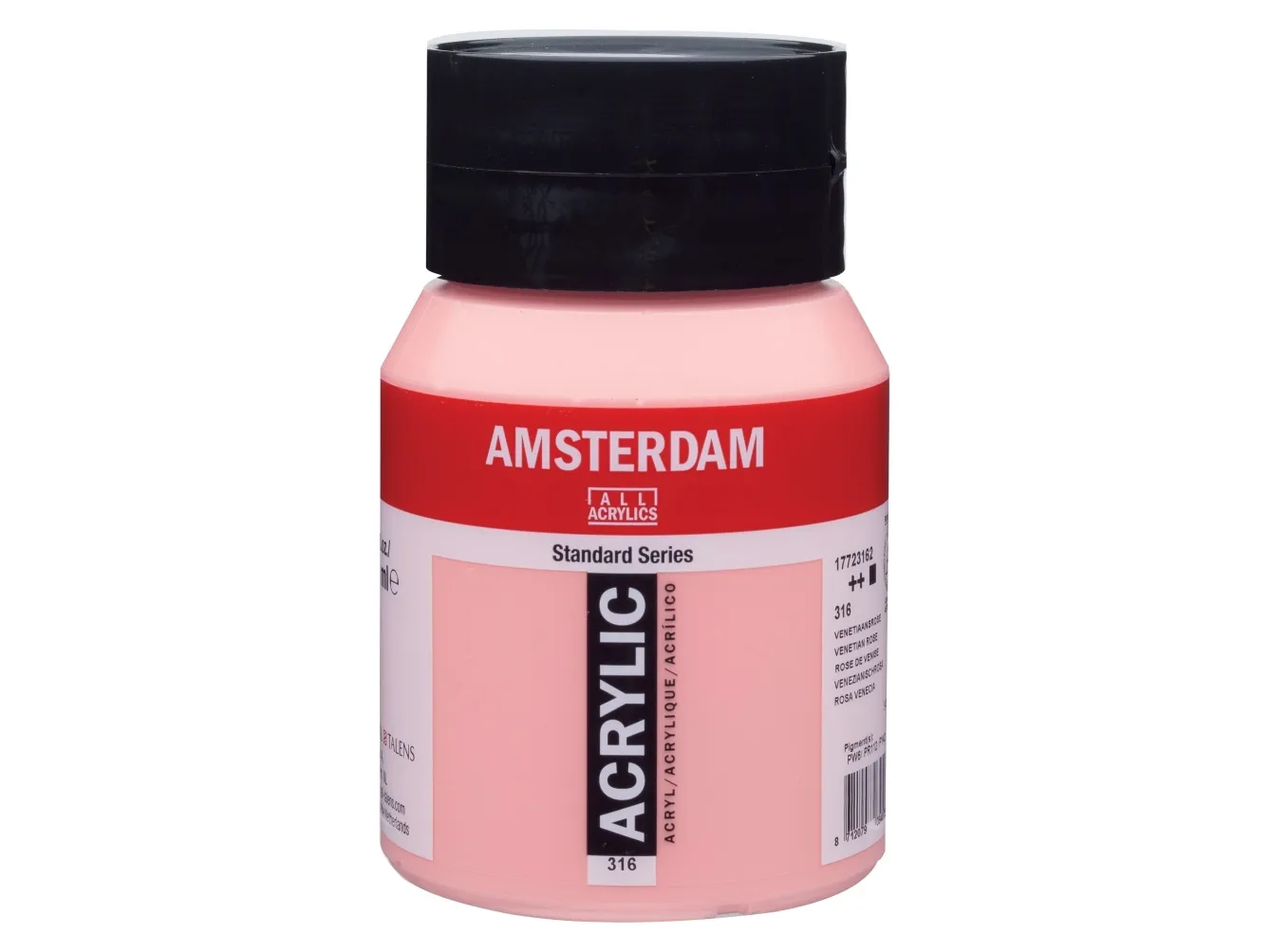 Amsterdam Standard Series Acrylic Jar Venetian Rose 316 | Skola & Hobby - Konstmaterial - Akryl & Akvareller | GameStuff