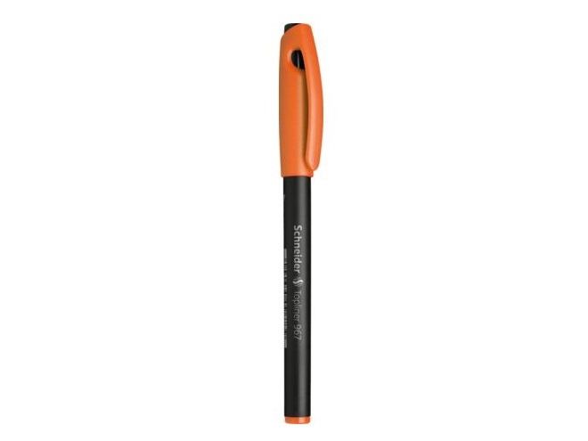 Schneider skriveredskaber Topliner 967, Orange, Sort, Orange, Polypropylen (PP), Rund, 0,4 mm, 10 stk