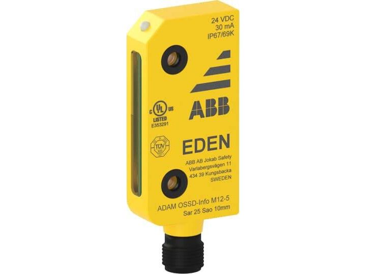 Med info output 5-polet m12 stik ip69k adam ossd-info m12-5