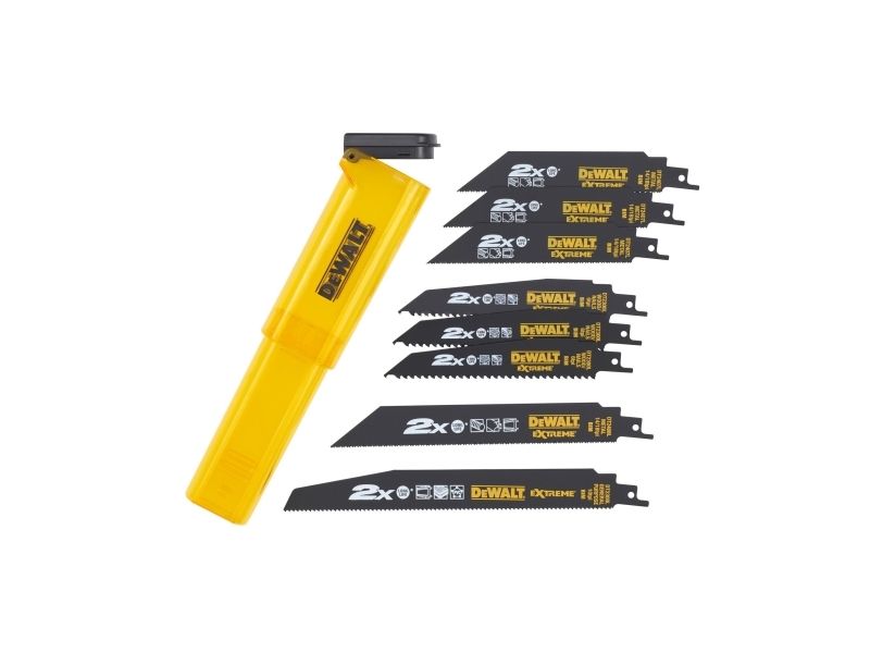 1520590 8-Teiliges Sägeblatt-Set Für Säbelsäge - Dewalt - Dt2443l-Qz - Bild 6