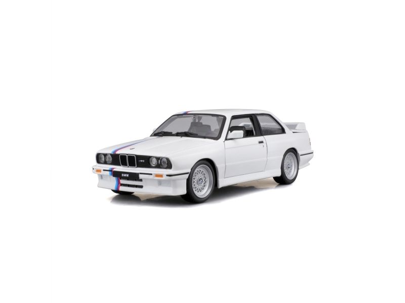 BBURAGO BMW M3 e30, Bybil model, Formonterede, 1:24, BMW M3 e30, Ethvert køn, Metal, Plast