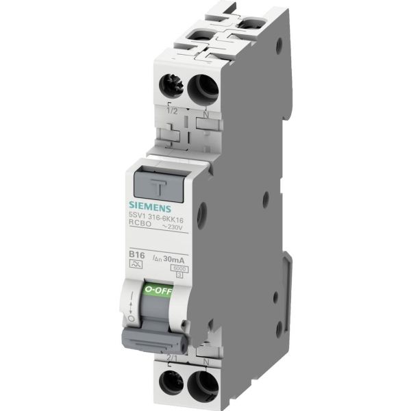 Kombisikring Rcbo Compact 1P+N 6Ka A 30Ma C4