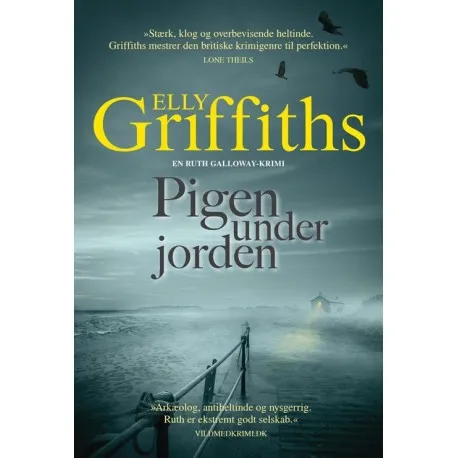 Pigen under jorden PB | Elly Griffiths | Kieli: Tanska