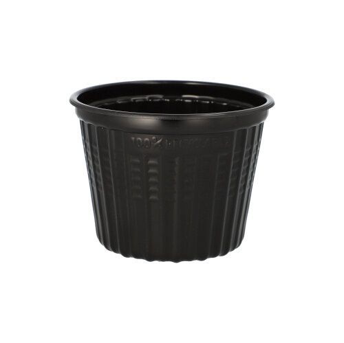 Papstar 25 Mehrweg-Suppenbecher 500 ml, Skål, Rund, Polypropylen, Sort, Monokromatisk, 25 stk
