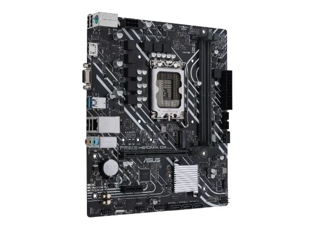 Asus Prime H610m-K D4 - Motherboard - Micro-Atx - Lga1700 Sockel - H610 Chipsatz - Usb 3.2 Gen 1, Usb 3.2 Gen 2 - Gigabit Lan - Onboard-Grafik (Cpu E