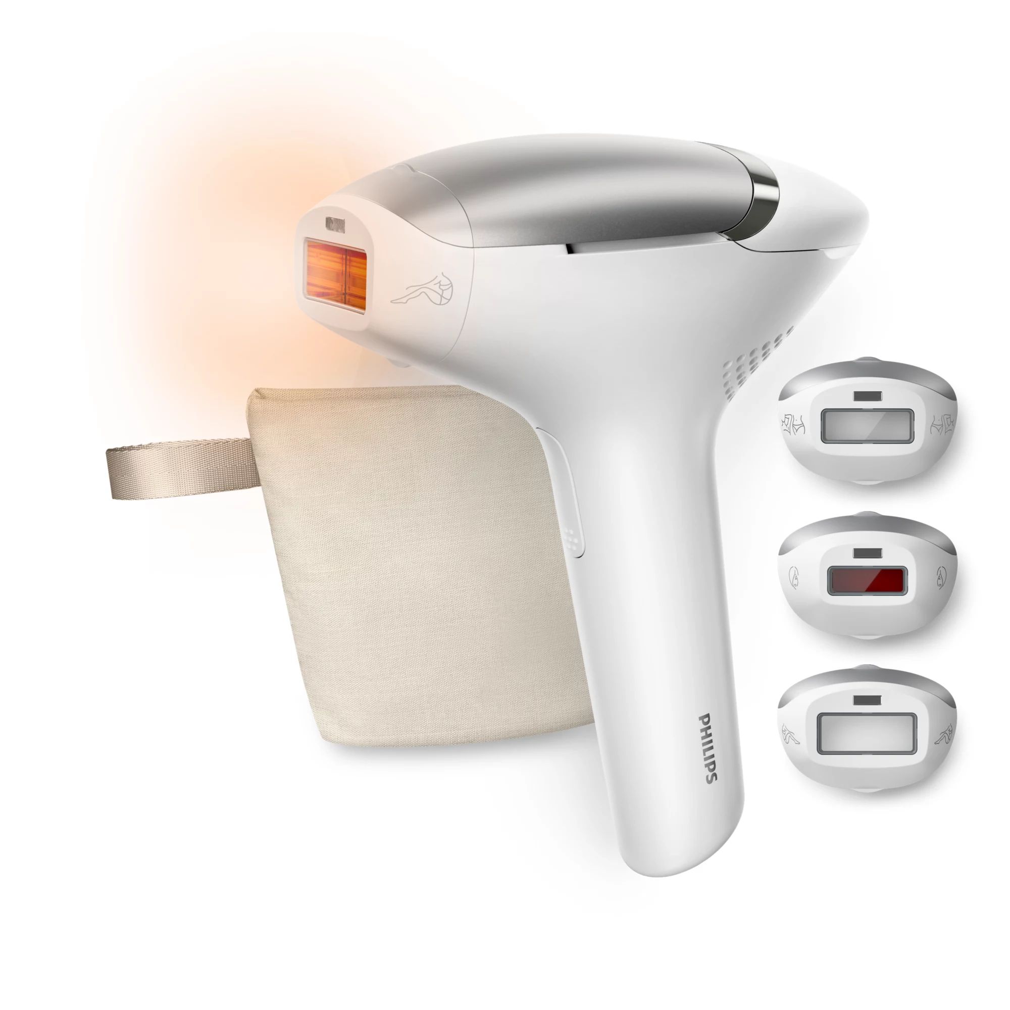 Philips BRI936 - Lumea IPL 9000 Series BRI936/00 IPL-hårfjerningsenhed med SenseIQ, Intenst pulserende lys (IPL), Hvid, Sølv, Vekselstrøm, 100 - 240 V, 19.5 V