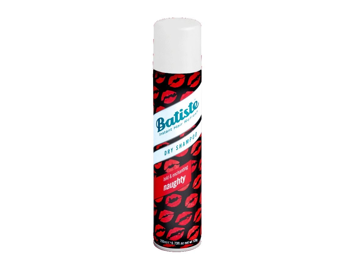 Batiste Naughty, 200 ml, Tør shampoo, Kvinder, Alt hår, Forfriskende, Butane, Isobutane, Propane, Oryza sativa (Rice) starch, Alcohol denat., Parfum (Fragrance),...