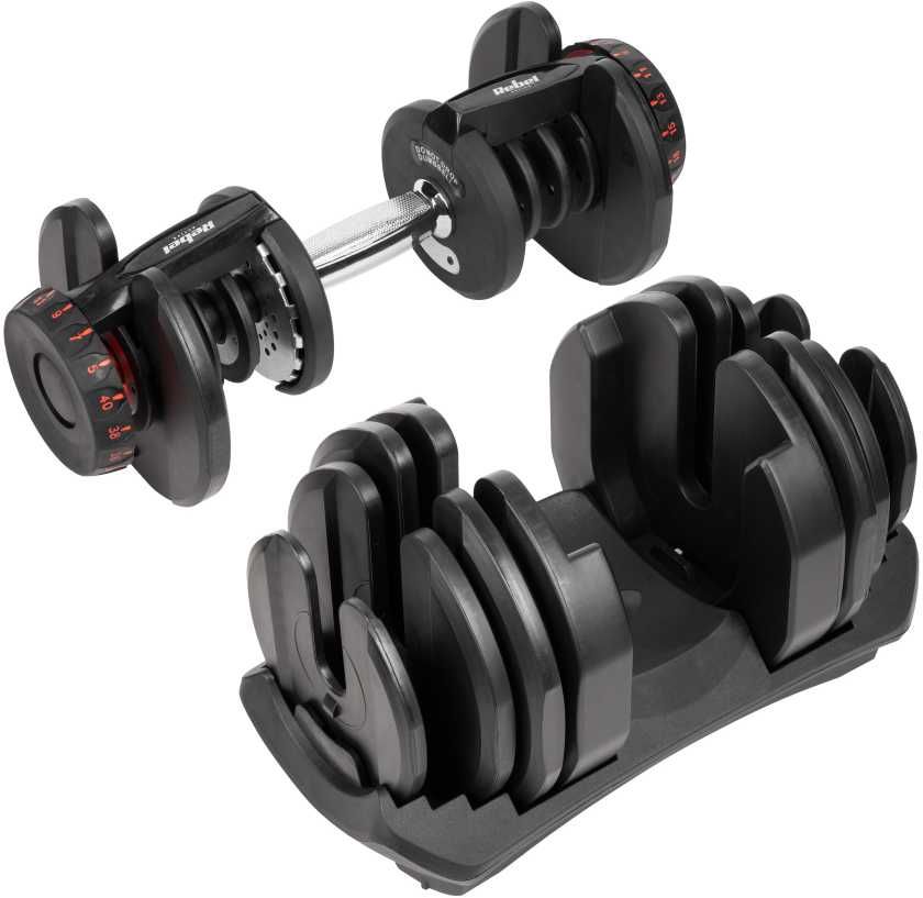Rebel Active Reguliuojamo svorio ketaus hantelis, 40 kg