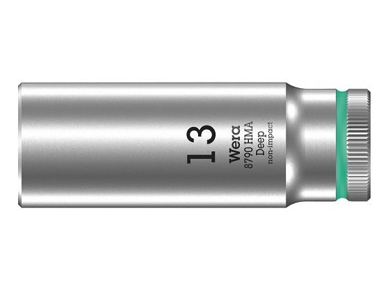 Wera 8790 Hmb, Sokkel, 3/8", Metric, 1 Hoved(Er), 13 Mm, Krom-Vanadium-Stål