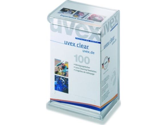 Uvex 9963000, Feucht Abwischen, 100 Stück(E), Feuchte Tücher