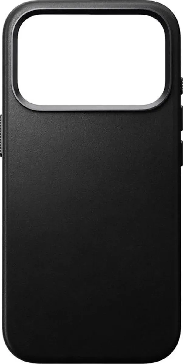 NOMAD Traditional Leather Case - leather case for iPhone 17 Pro, compatible with MagSafe (black)