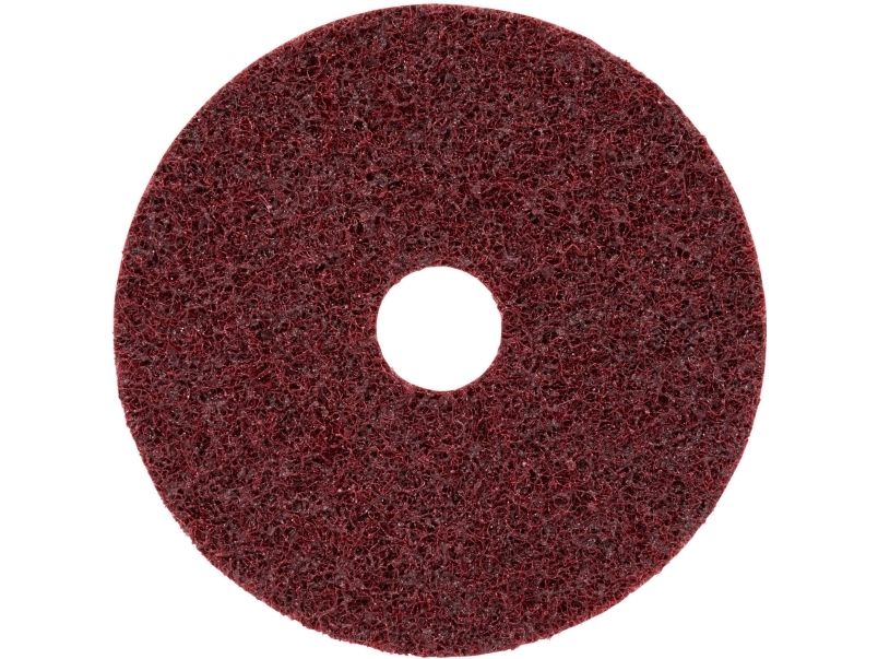 Scotch-brite overfladebehandlingsrondel sc-dh 125x22mm a med rød