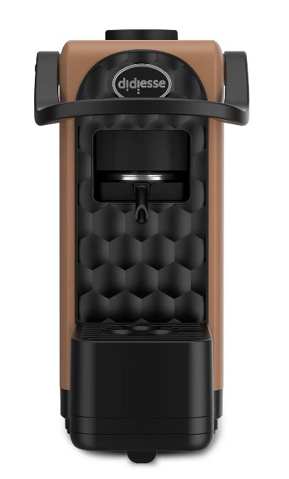 Didiesse DarkSide, Kapselmaskin, 1,3 l, Kaffekuddar, 650 W, Svart, brons