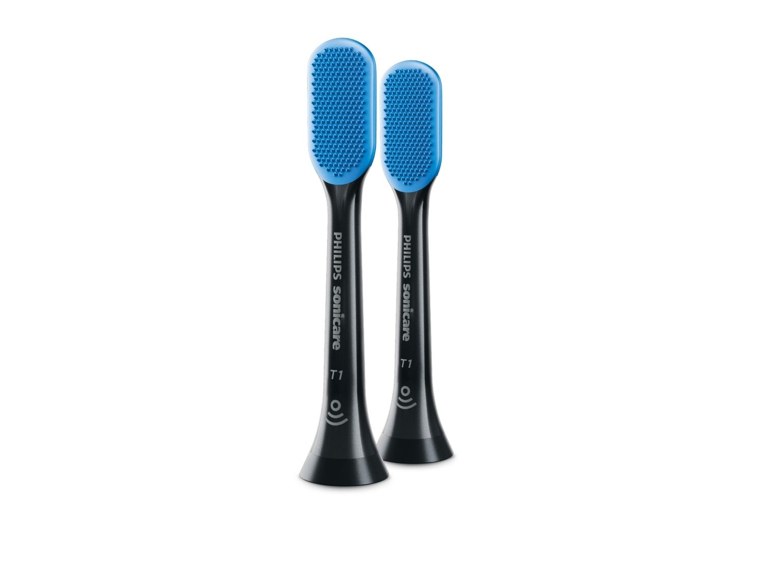 Philips Sonicare Tonguecare+ Hx8072/11, 2 Stk, Sort, Blå, Latex