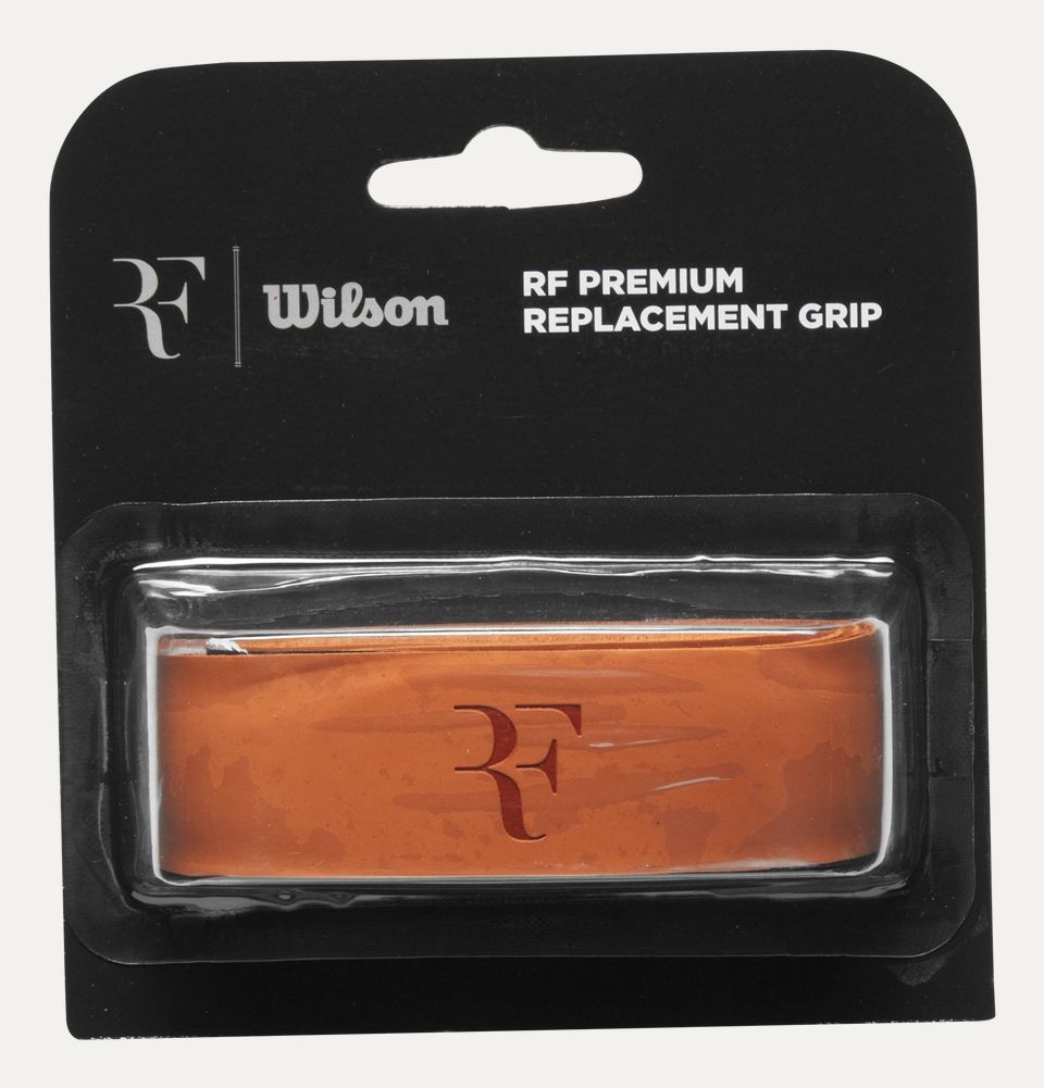 Wilson RF Premium, Grepplinda reserv, Tennis, Orange, Polyuretan (PU), Monokromatiskt, Tennis Racquets