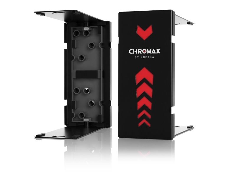 Noctua Na-Hc7, Monteringsplade, Aluminium, Sort, Nh-U12a, 1 Stk, Kasse