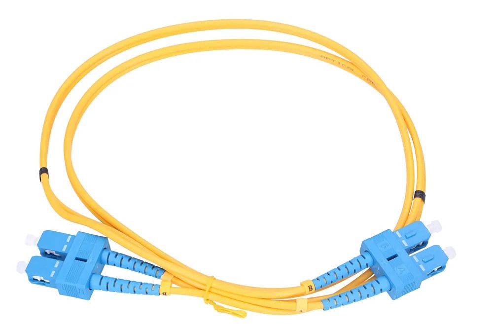 Extralink Patchkabel Sc/Upc-Sc/Upc Pvc, Einzelmodus, Duplex, G652d, 3Mm, 1M, 1 M, Ftth, G.652D, Sc, Sc