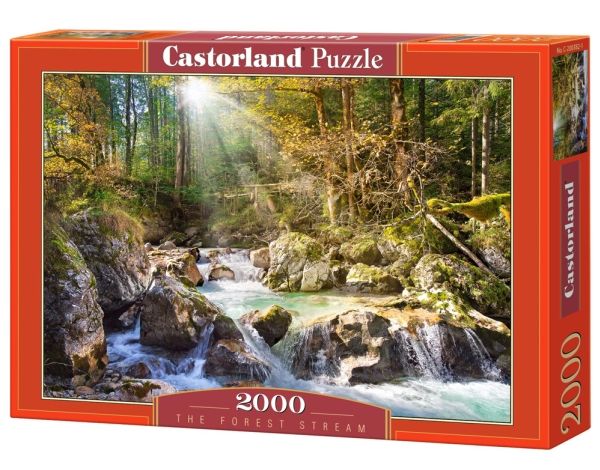 Castorland The Forest Stream 2000 Pcs, 2000 Stück(E), Landschaft, 9 Jahr(E)