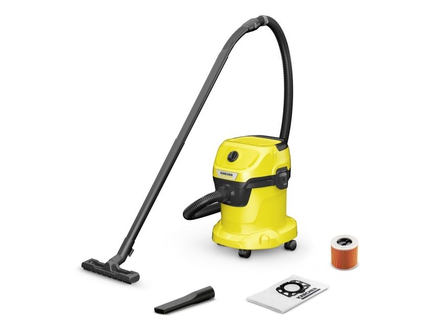 Kärcher 1.628-122.0, 1000 W, Tromle vakuum, Tør&våd, Støvpose, 15 L, 74 dB