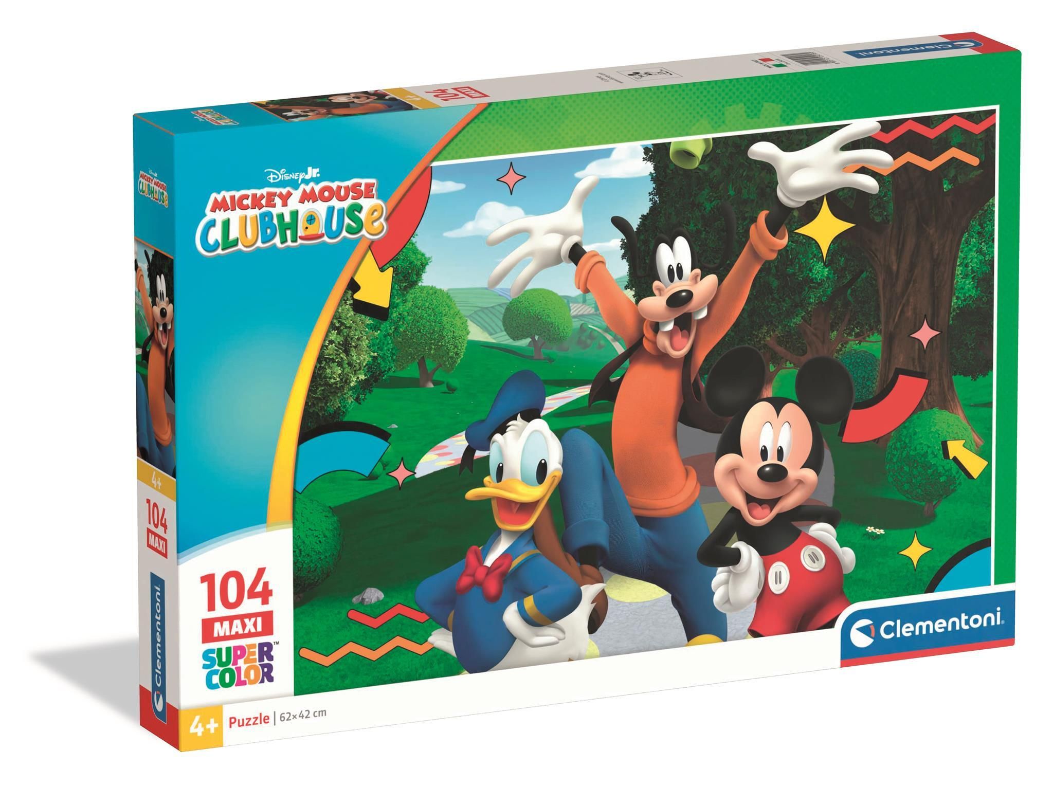 Puzzle „Maxi Mickey Mouse Club House 20“, 104 Teile