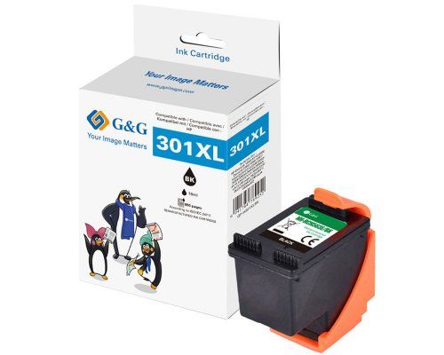 G&Ampg Xl-Printerpatron Kompatibel Med Hp 301Xl/ Cc563ee