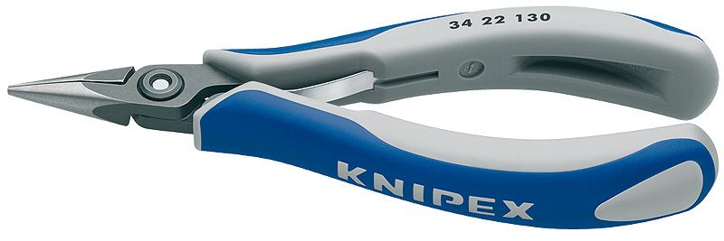KNIPEX præcisions-elektronik-gribetang, flade runde kæber