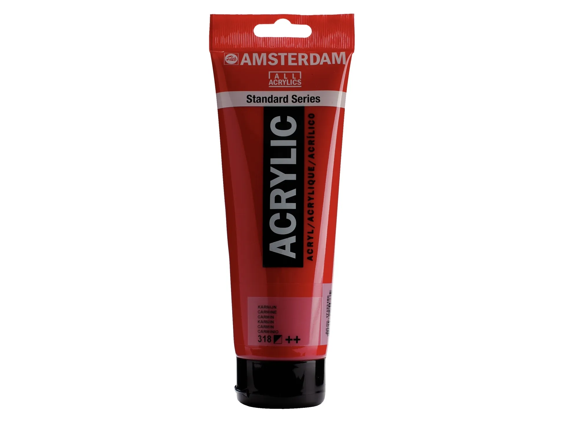 Amsterdam Standard Series Acrylic Tube Carmine 318 | Skola & Hobby - Konstmaterial - Akryl & Akvareller | GameStuff