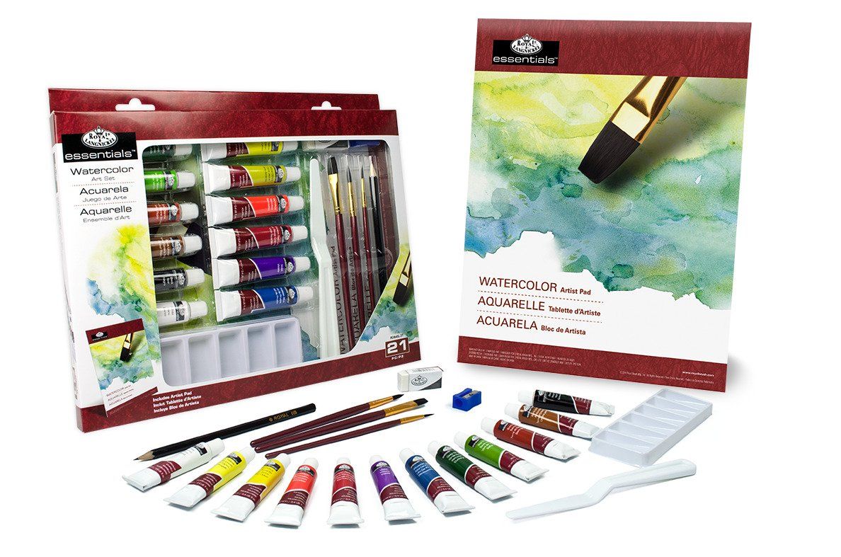 R&L Vandfarve startsæt med 21 dele - perfekt startsæt