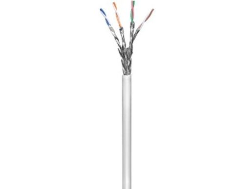 Goobay 93954, 100 m, Cat6, S/FTP (S-STP), Grå