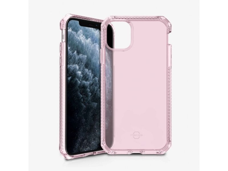 ITSKINS SPECTRUM // CLEAR, Cover, Apple, Apple iPhone 11 Pro, Lyserød