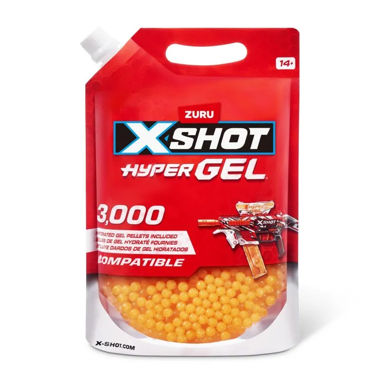 XSHOT Hyper Gel Pellets (contains 3,000 Pellets) | N - A | GameStuff