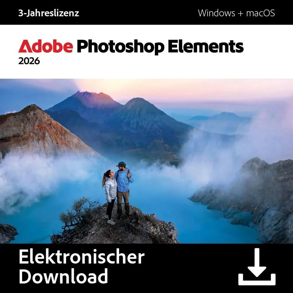 ADOBE Photoshop Elements 2026 3Y ESD 3Y Download Code