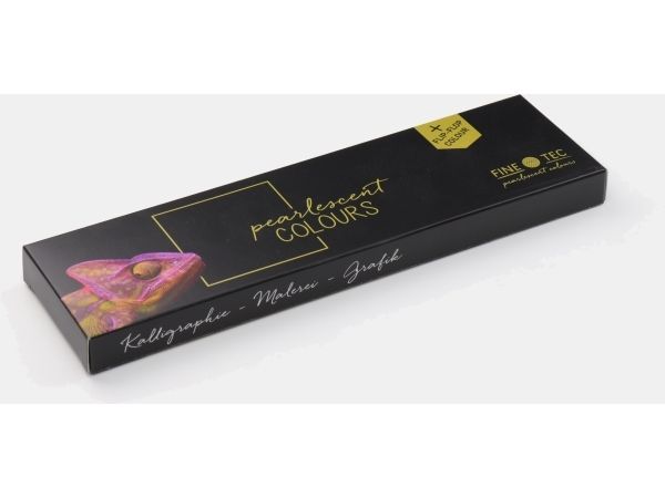 FINETEC® Pearlescent akvarellset Warm | 6 färger