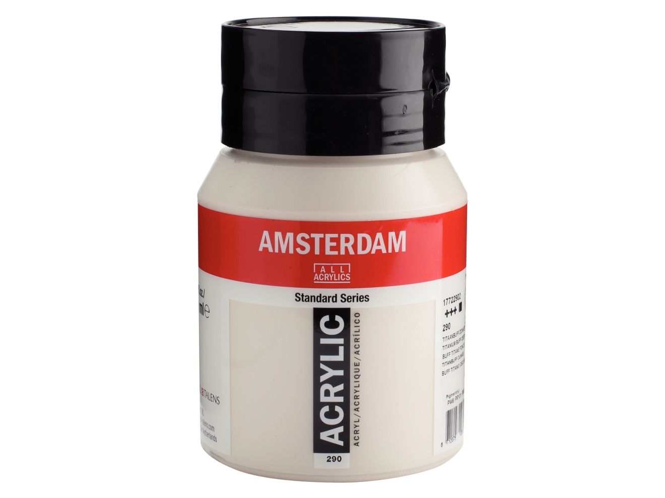 Amsterdam Standard Series Acrylic Jar Titanium Buff Deep 290