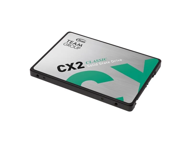 Team Group CX2 - SSD - 512 GB - intern - 2.5 - SATA 6Gb/s - grøn