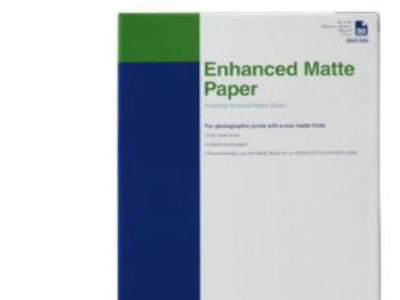 Epson Enhanced Matte - Mat - A3 plus (329 x 423 mm) - 192 g/m² - 100 ark papir - for SureColor SC-P700, P7500, P900, P9500, T2100, T3100, T3400, T3405, T5100, T5400, T5405