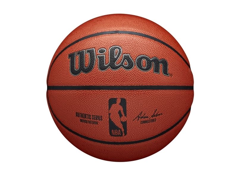 Wilson NBA Authentic basketball - str. 7, brun (indendørs/udendørs)