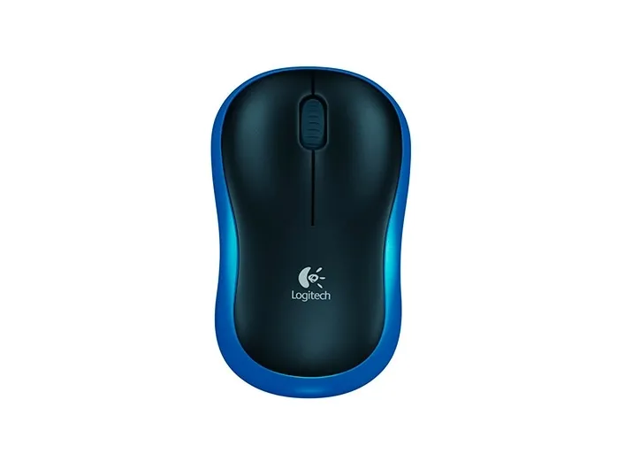 Logitech M185 - Mus - optisk - trådlös - 2.4 GHz - trådlös USB-mottagare - blå | Datortillbehör - Möss & Tangentbord - Möss & Pekdon | GameStuff