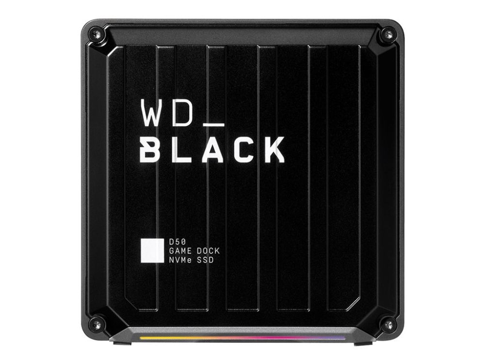 WD_BLACK D50 Game Dock WDBA3U0020BBK - Dockingstation - Thunderbolt 3 - DP, Thunderbolt - HDD 2 TB - 1GbE - EMEA